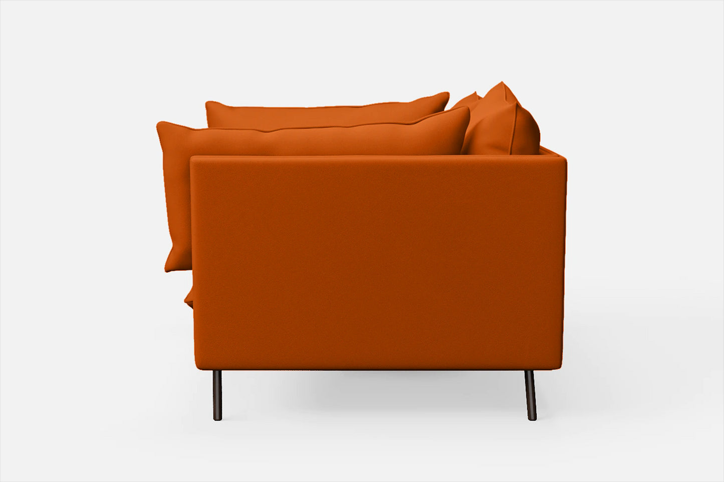 Pistoia 2 Seater Sofa Orange Leather