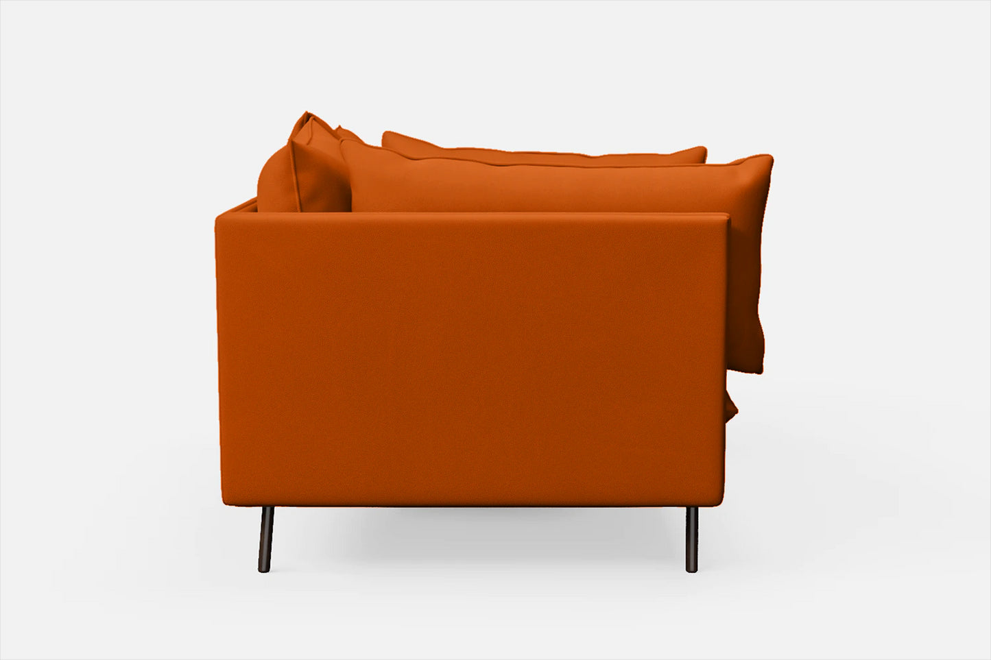 Pistoia 2 Seater Sofa Orange Leather