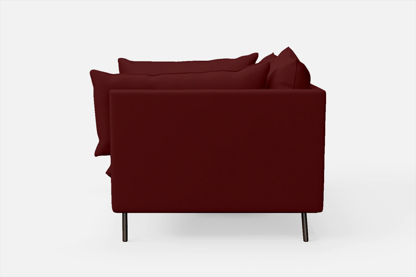 Pistoia 2 Seater Sofa Red Leather