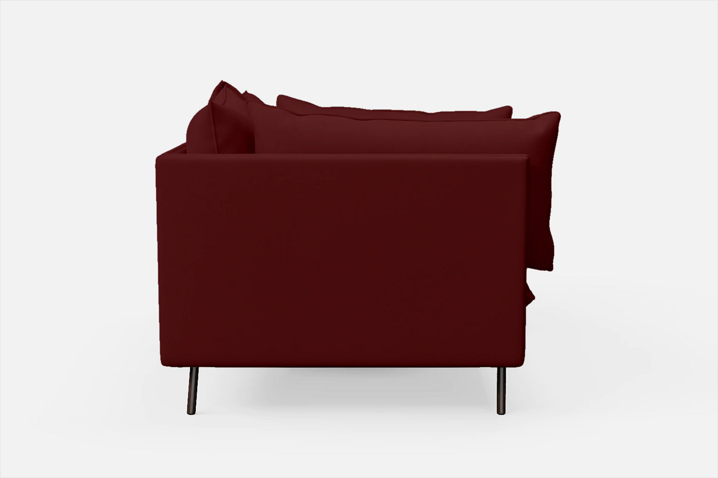 Pistoia 2 Seater Sofa Red Leather