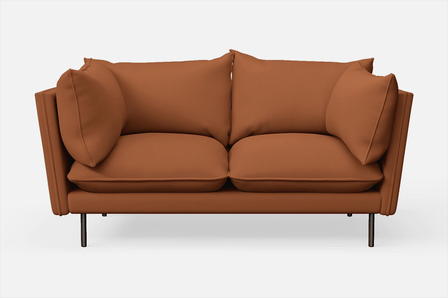 Pistoia 2 Seater Sofa Tan Brown Leather