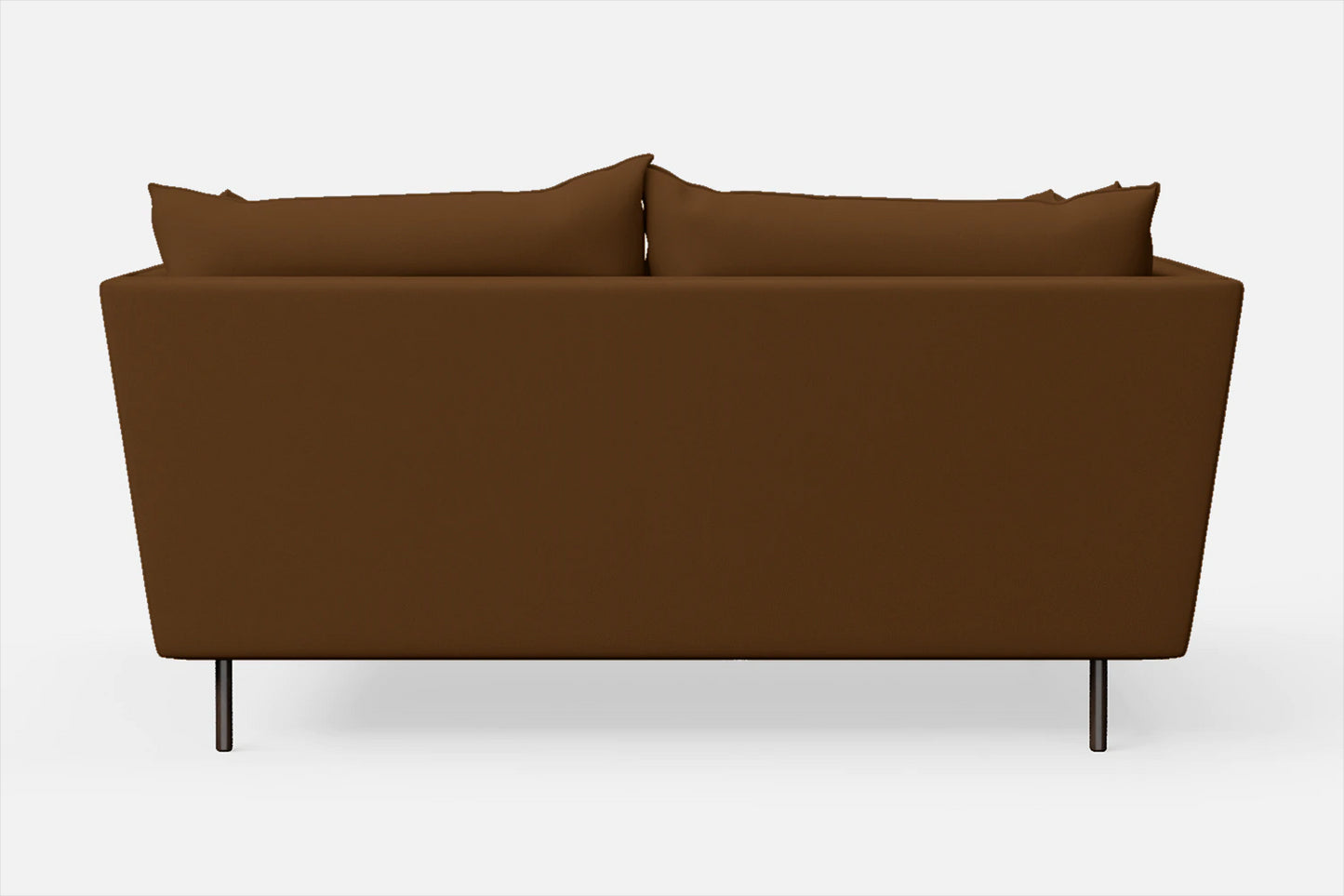 Pistoia 2 Seater Sofa Walnut Brown Leather