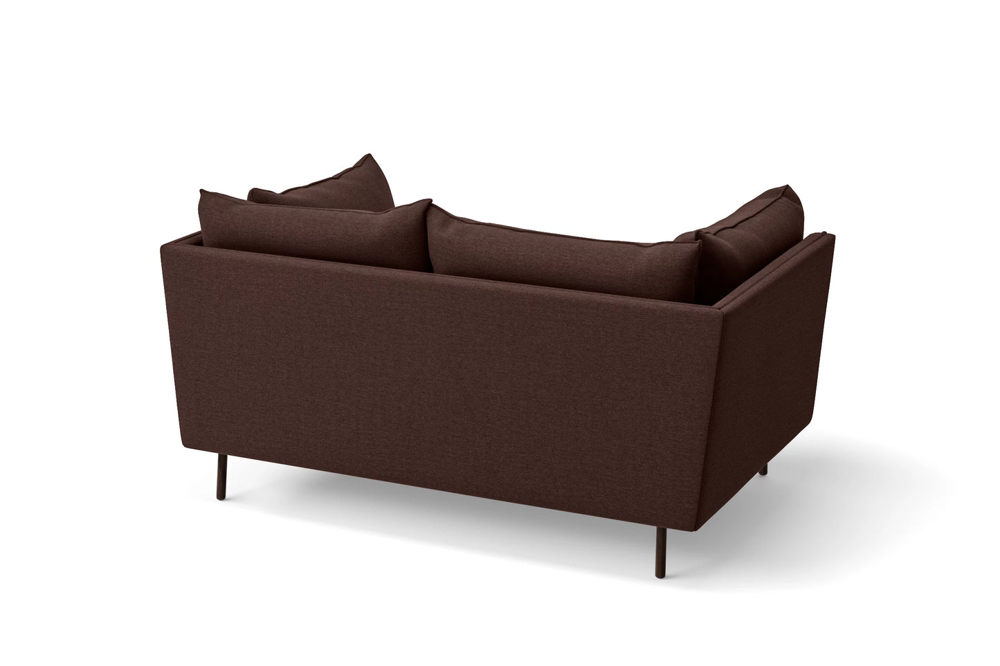 Pistoia 2 Seater Sofa Coffee Brown Linen Fabric