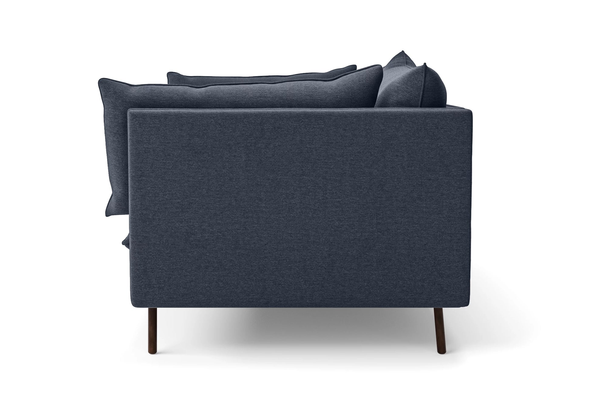 Pistoia 2 Seater Sofa Dark Blue Linen Fabric