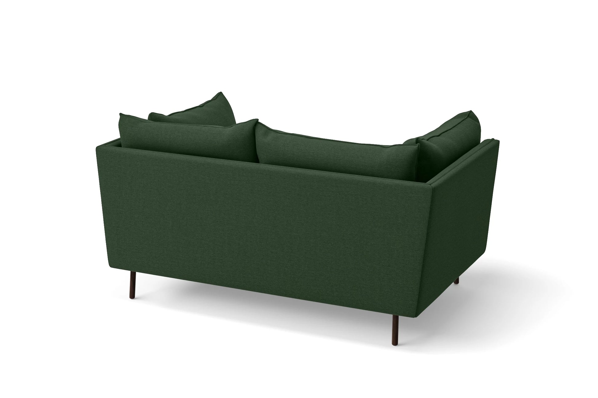 Pistoia 2 Seater Sofa Forest Green Linen Fabric