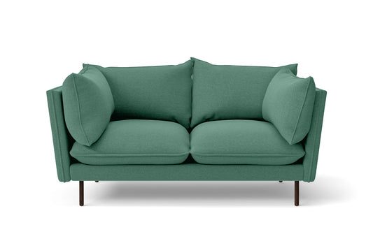 Pistoia 2 Seater Sofa Mint Green Linen Fabric