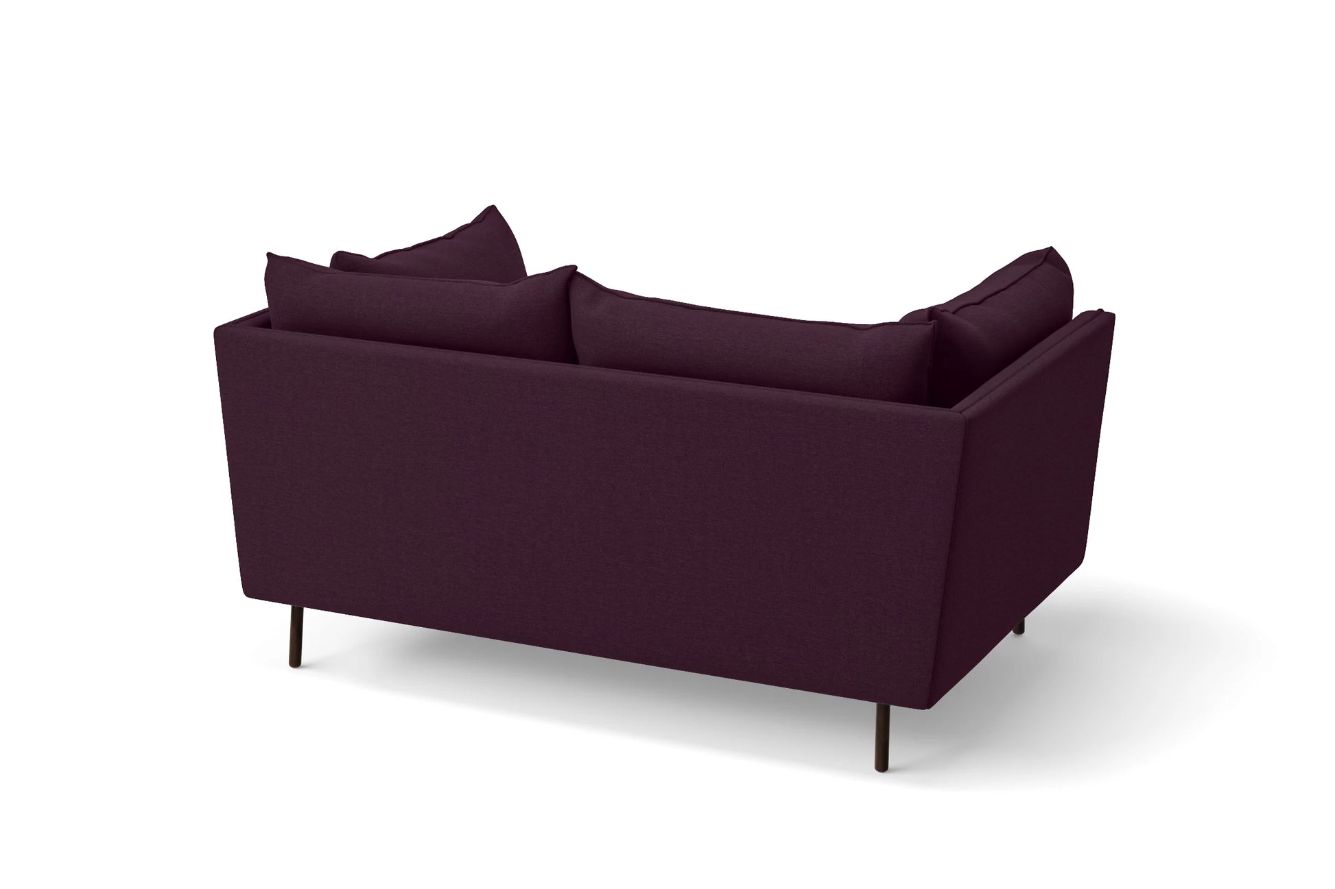 Pistoia 2 Seater Sofa Purple Linen Fabric