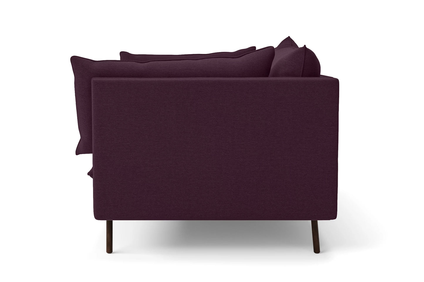 Pistoia 2 Seater Sofa Purple Linen Fabric