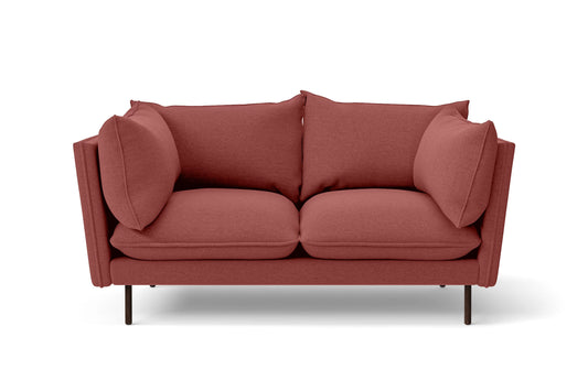 Pistoia 2 Seater Sofa Rose Pink Linen Fabric