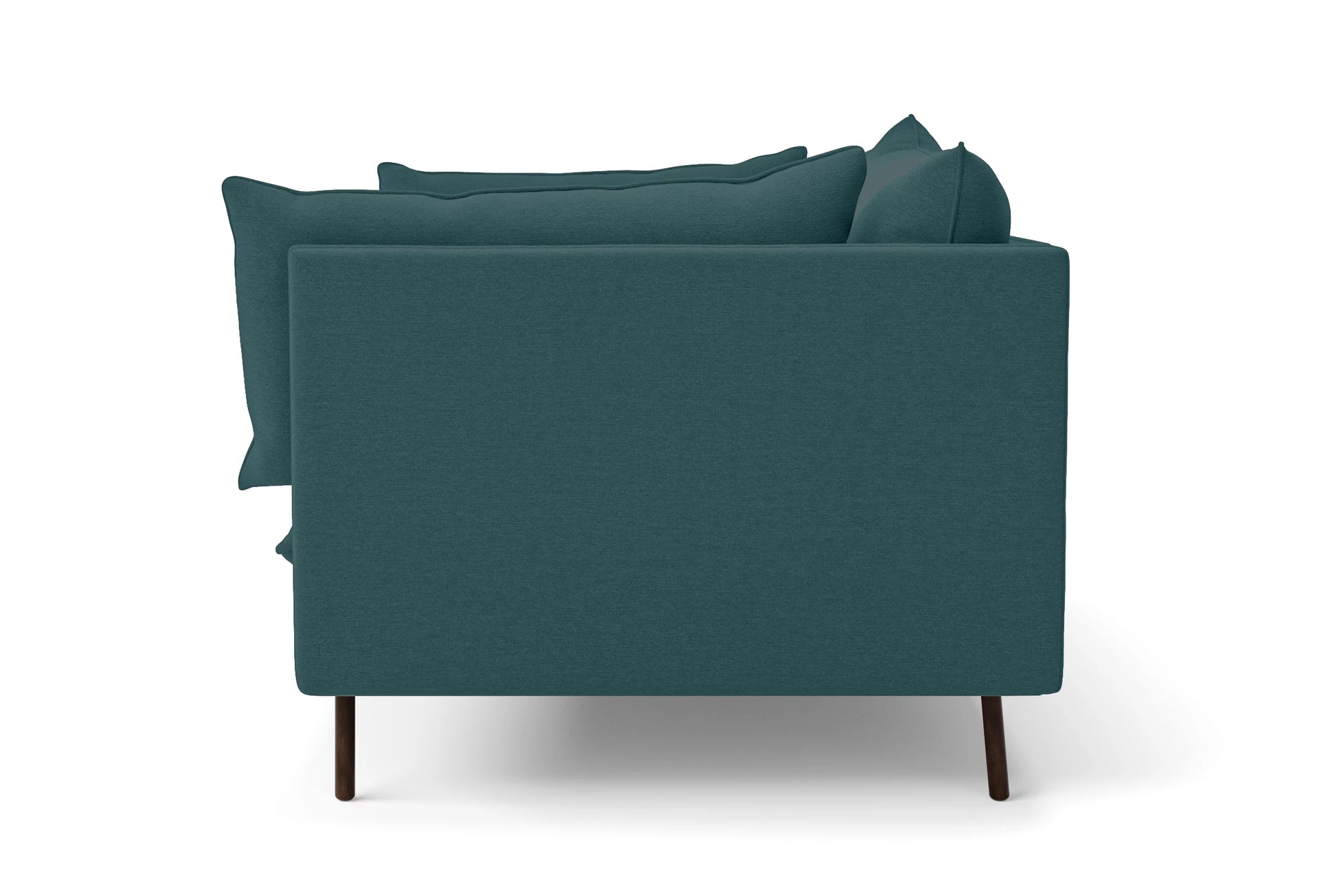 Pistoia 2 Seater Sofa Teal Linen Fabric