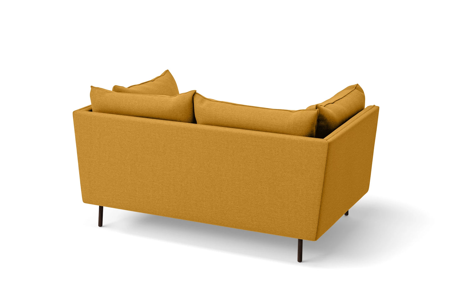 Pistoia 2 Seater Sofa Yellow Linen Fabric