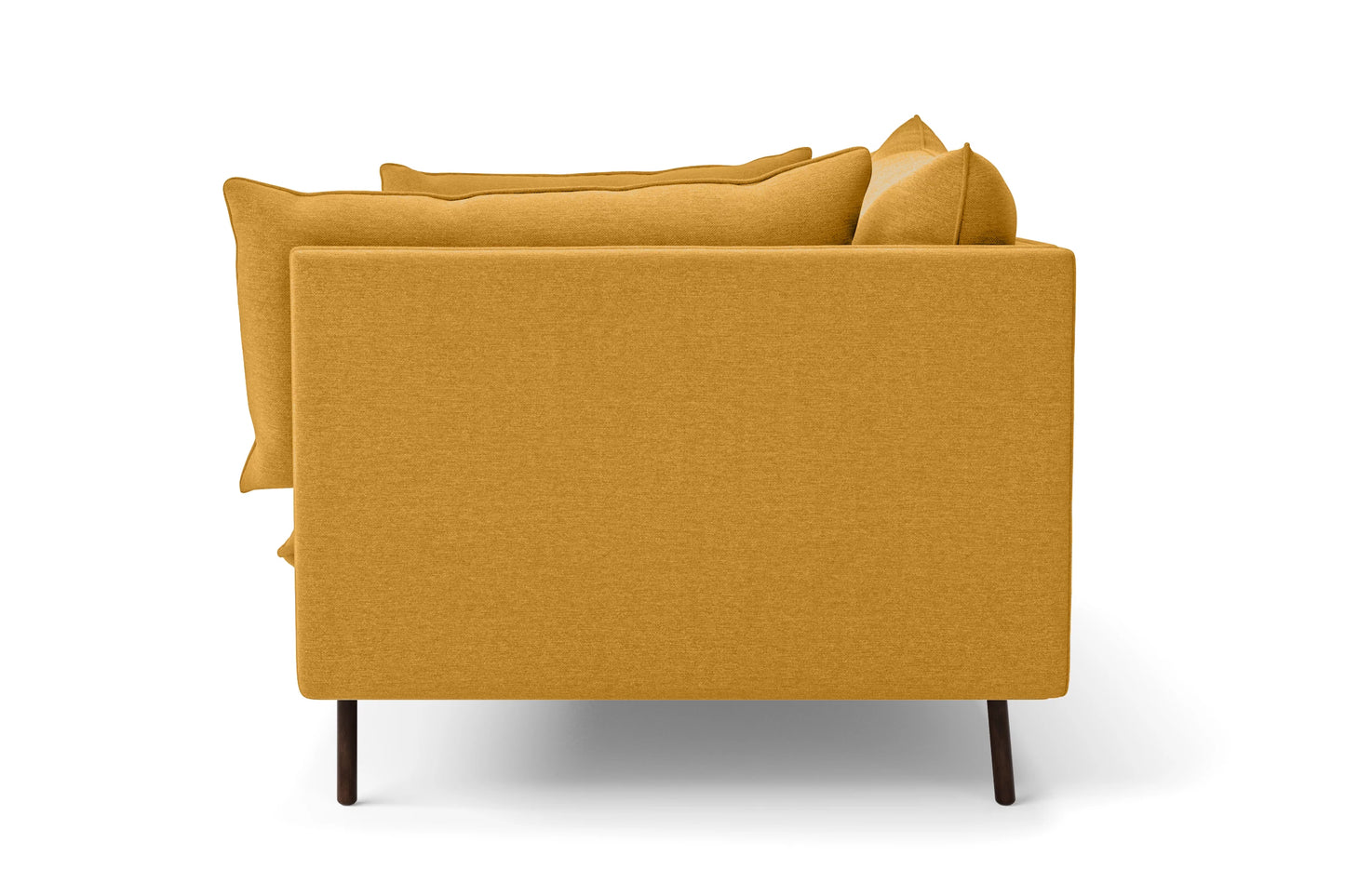 Pistoia 2 Seater Sofa Yellow Linen Fabric