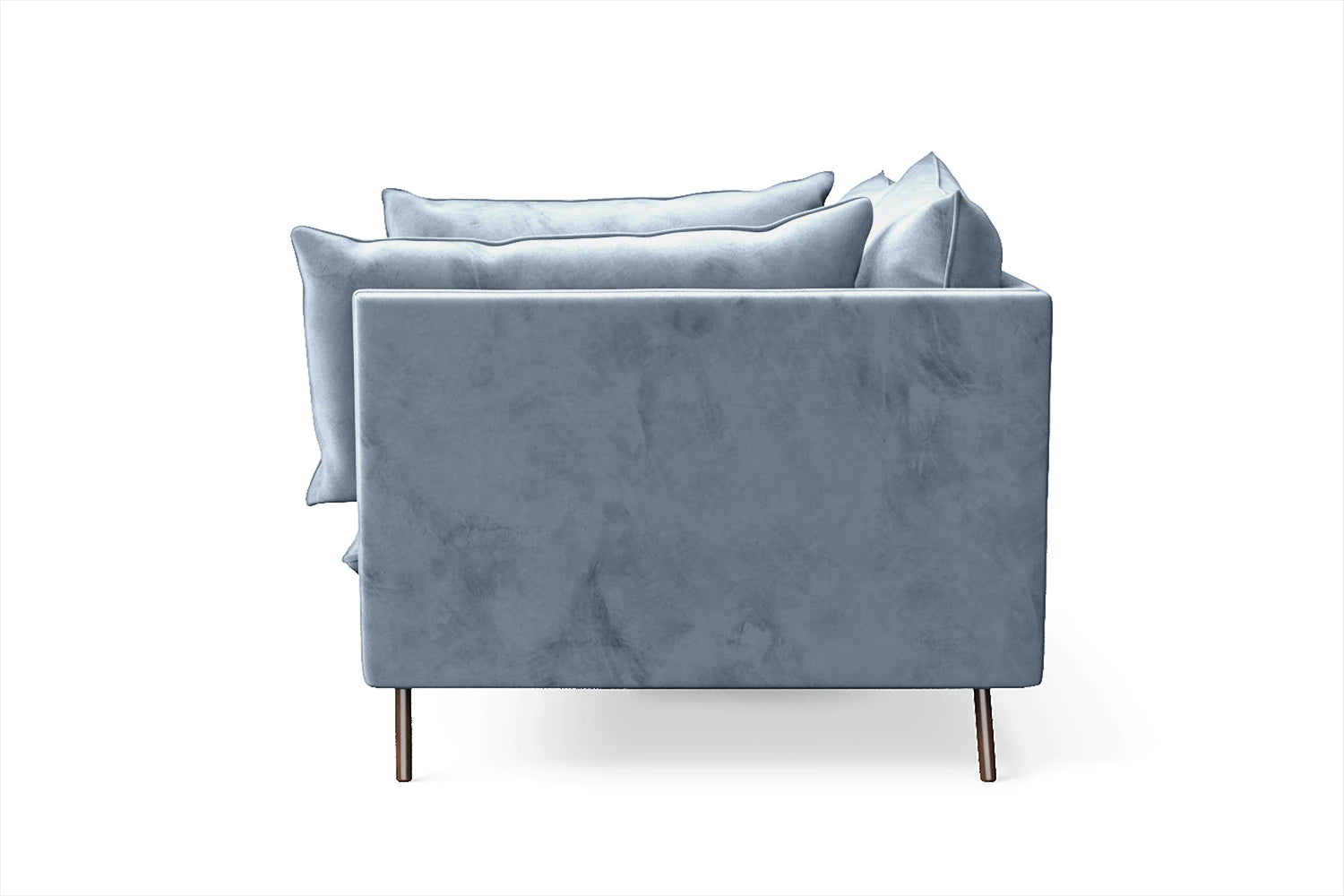 Pistoia 2 Seater Sofa Baby Blue Velvet