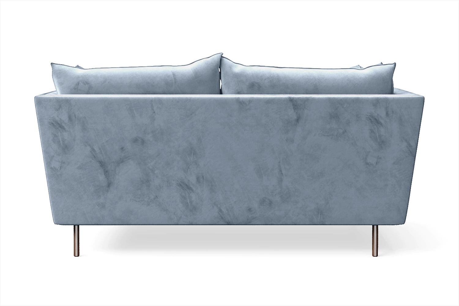 Pistoia 2 Seater Sofa Baby Blue Velvet