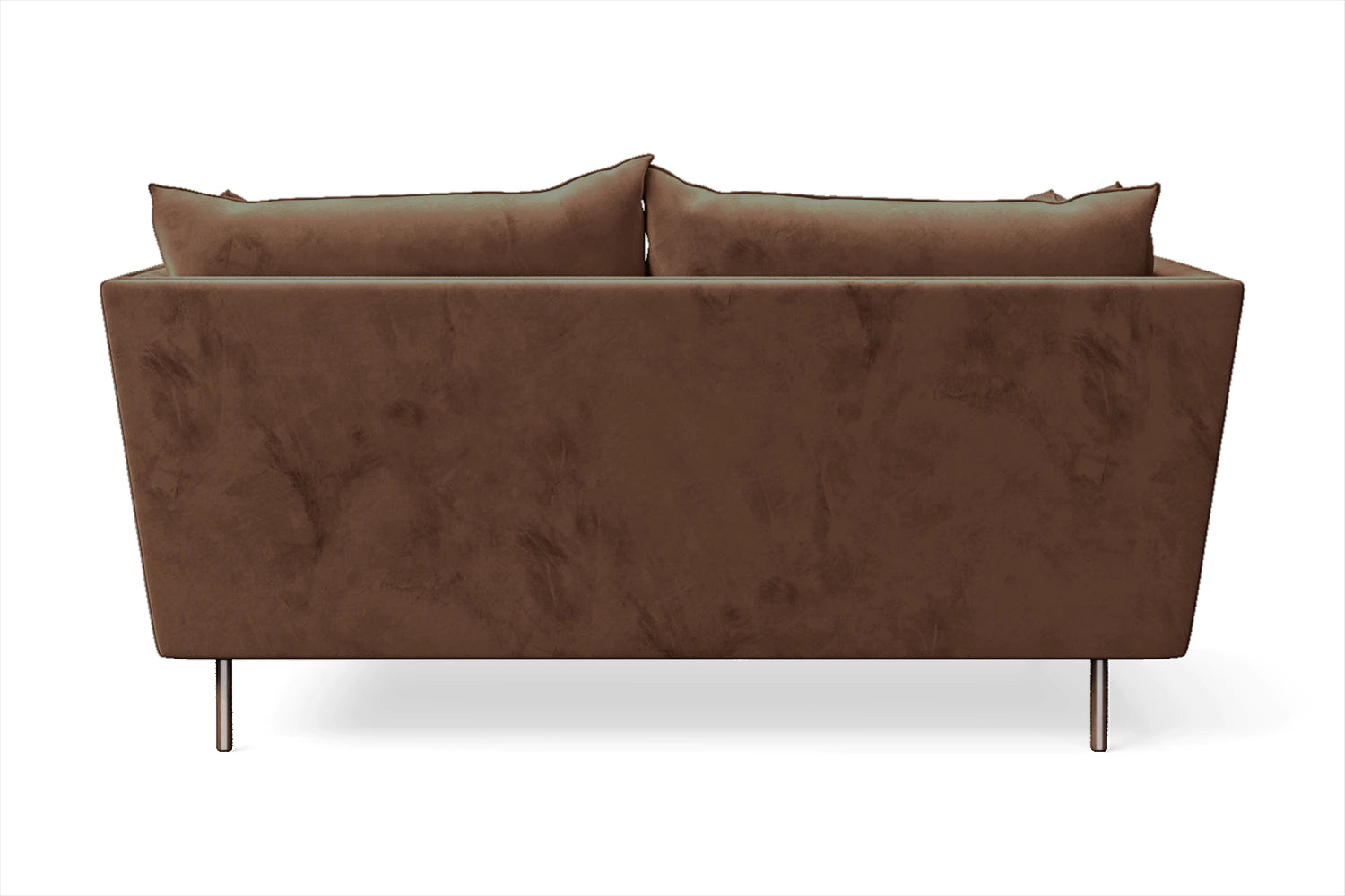 Pistoia 2 Seater Sofa Coffee Brown Velvet