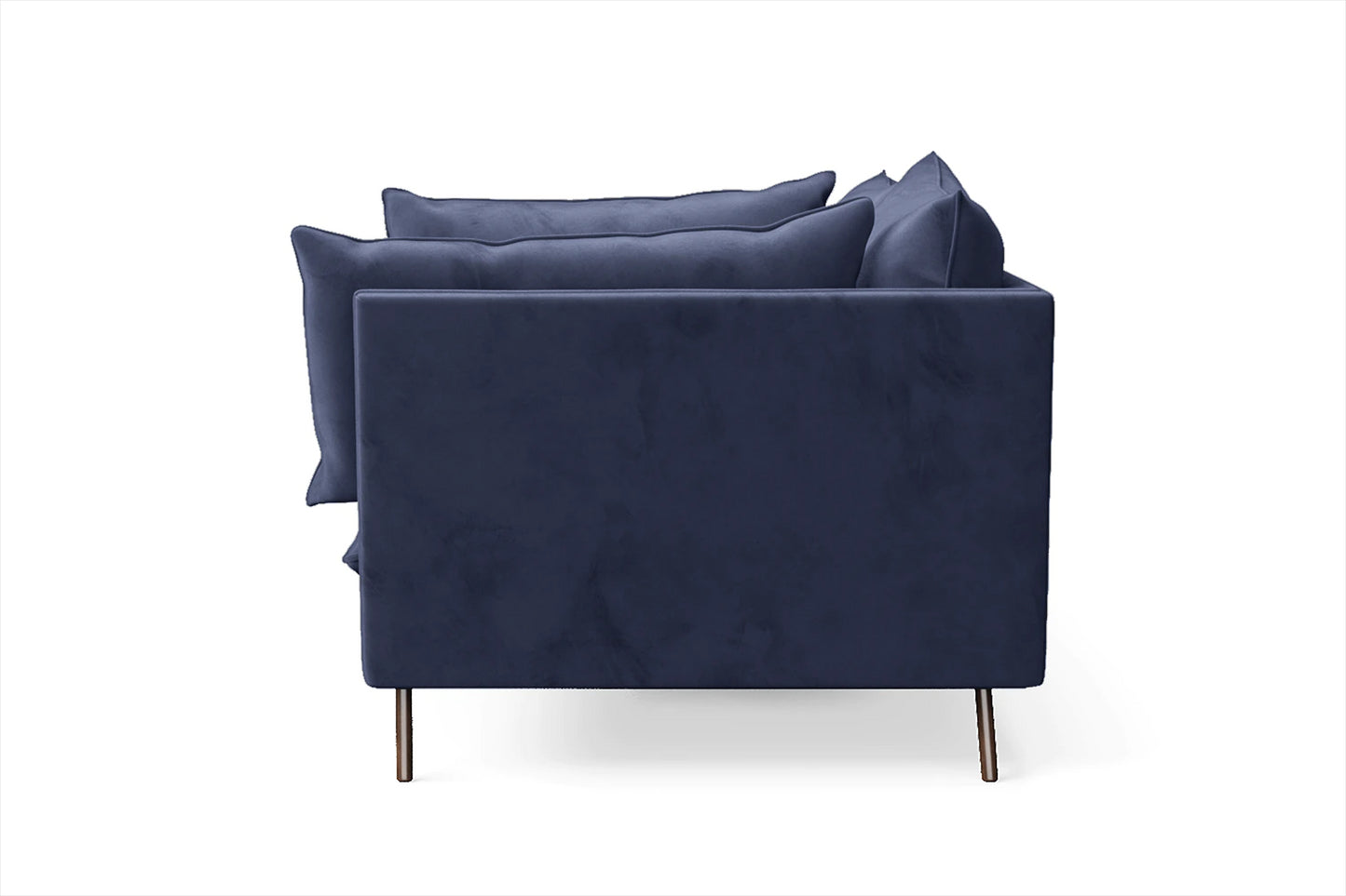 Pistoia 2 Seater Sofa Dark Blue Velvet