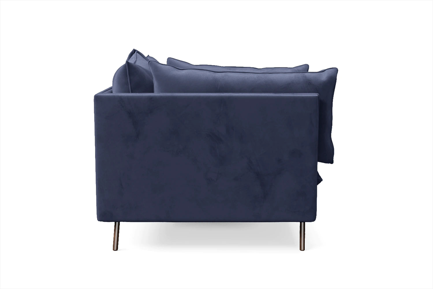 Pistoia 2 Seater Sofa Dark Blue Velvet