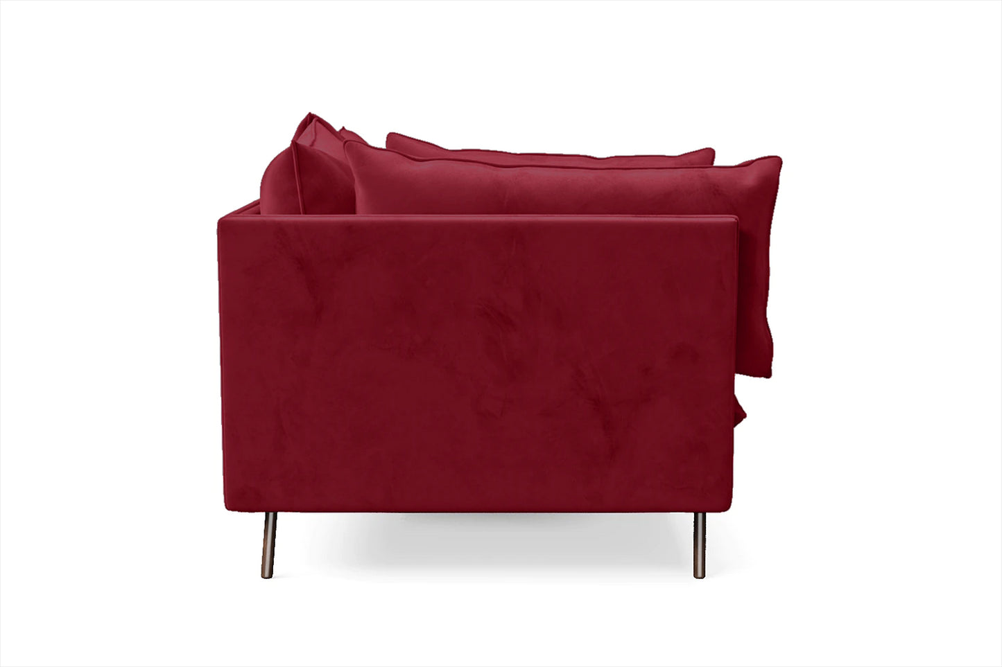 Pistoia 2 Seater Sofa Red Velvet