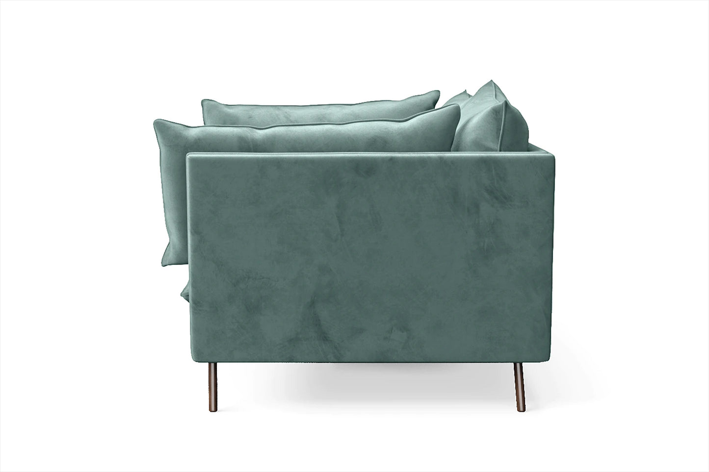 Pistoia 2 Seater Sofa Teal Velvet