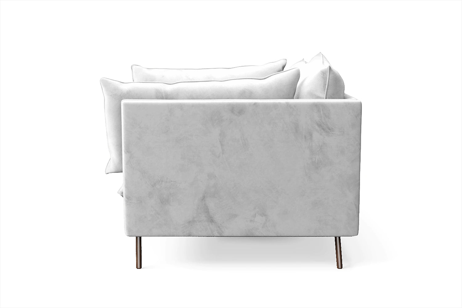 Pistoia 2 Seater Sofa White Velvet