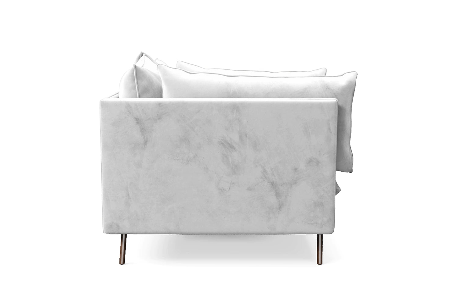 Pistoia 2 Seater Sofa White Velvet