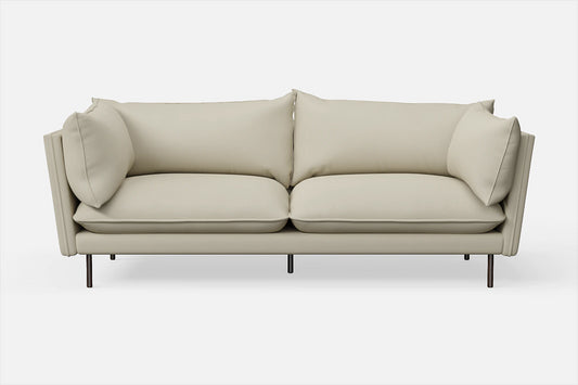 Pistoia 3 Seater Sofa Cream Leather