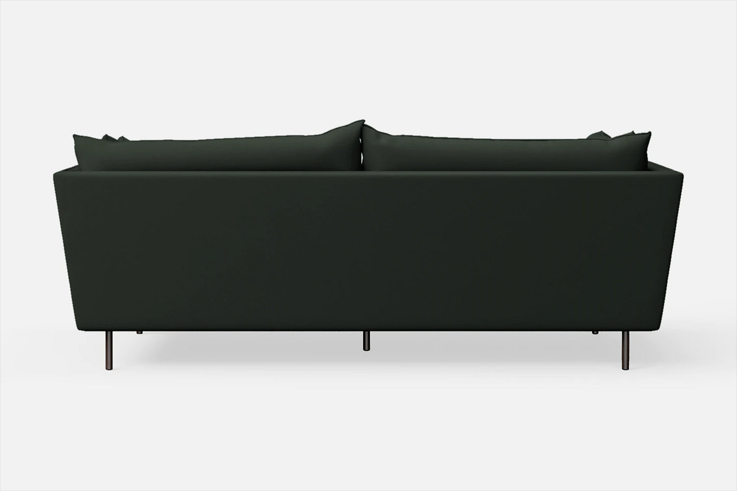 Pistoia 3 Seater Sofa Green Leather