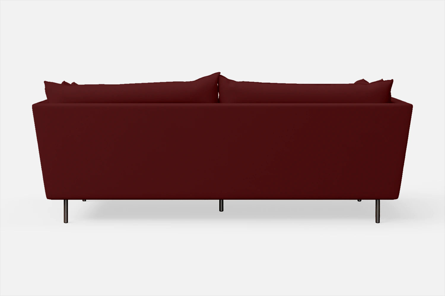 Pistoia 3 Seater Sofa Red Leather