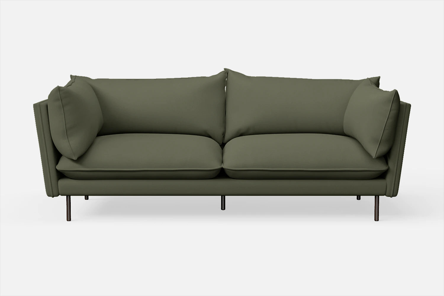 Pistoia 3 Seater Sofa Sage Leather