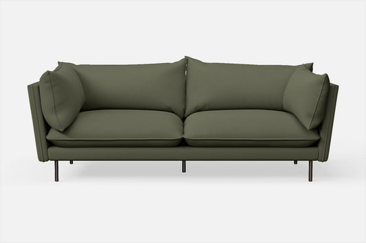 Pistoia 3 Seater Sofa Sage Leather