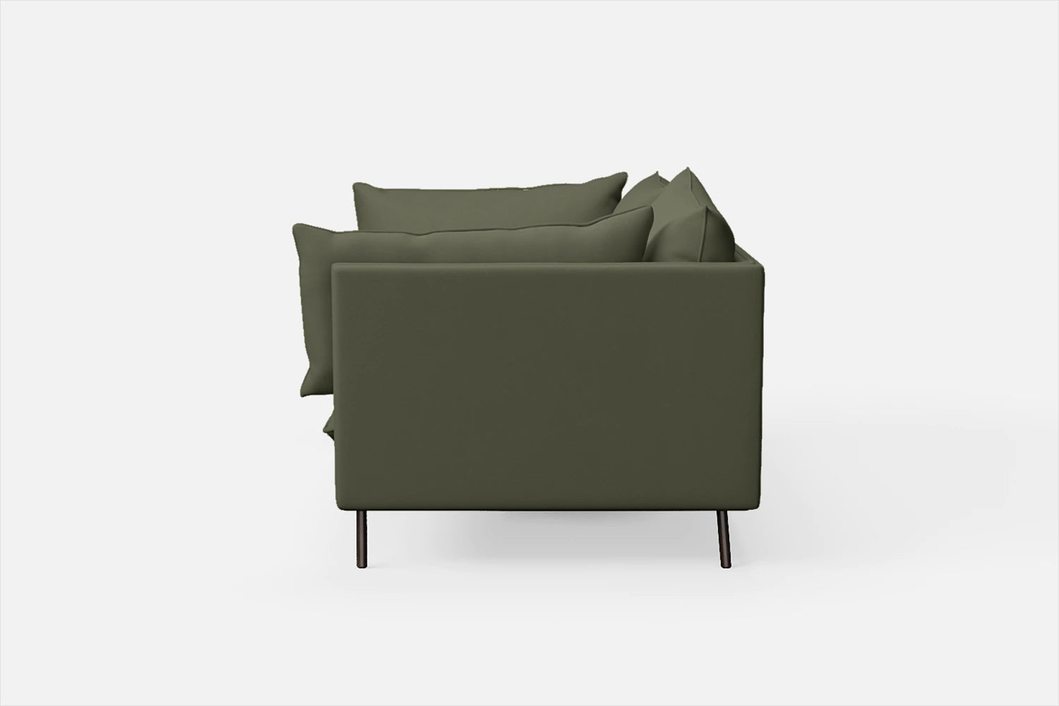 Pistoia 3 Seater Sofa Sage Leather