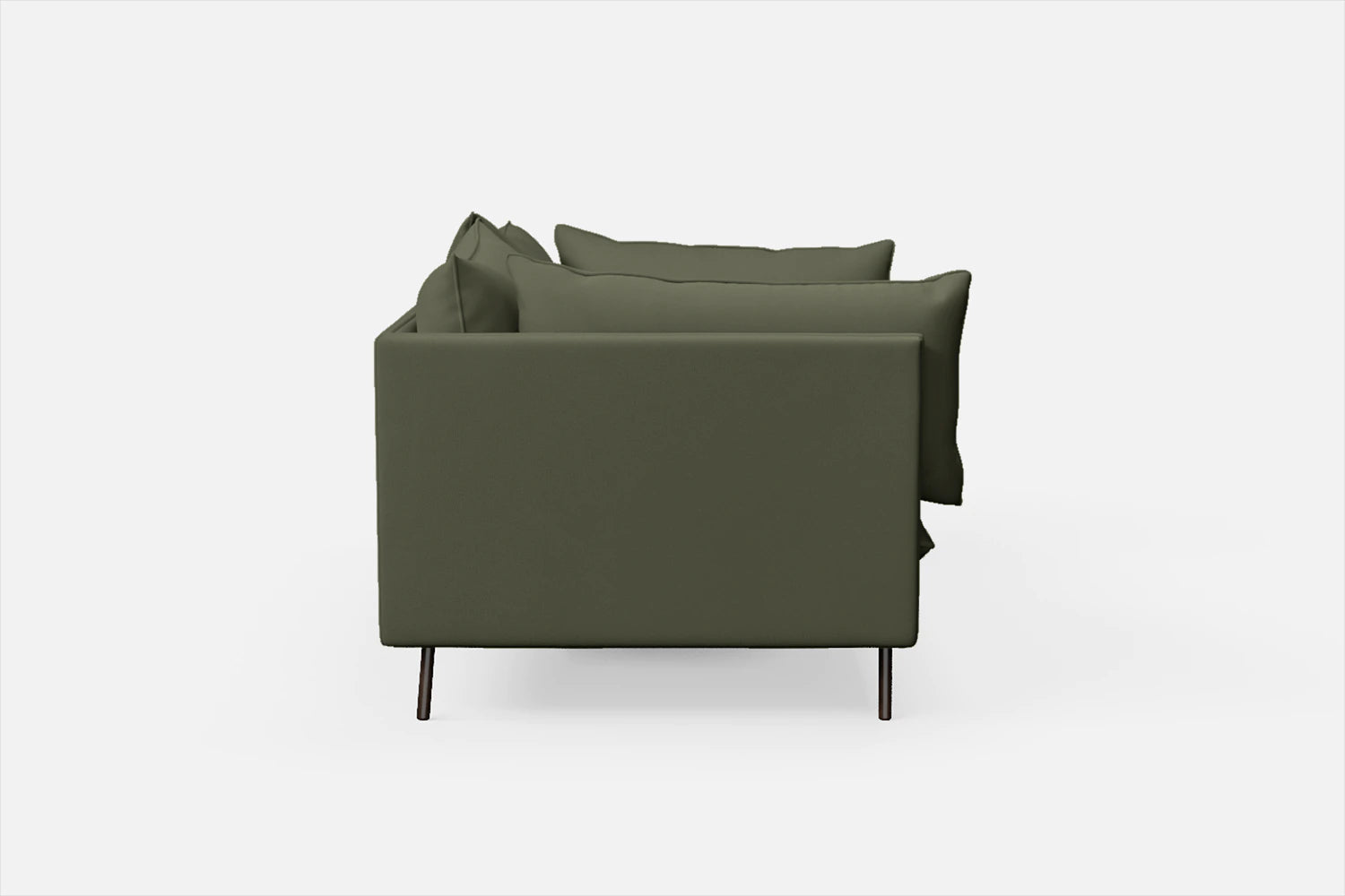 Pistoia 3 Seater Sofa Sage Leather