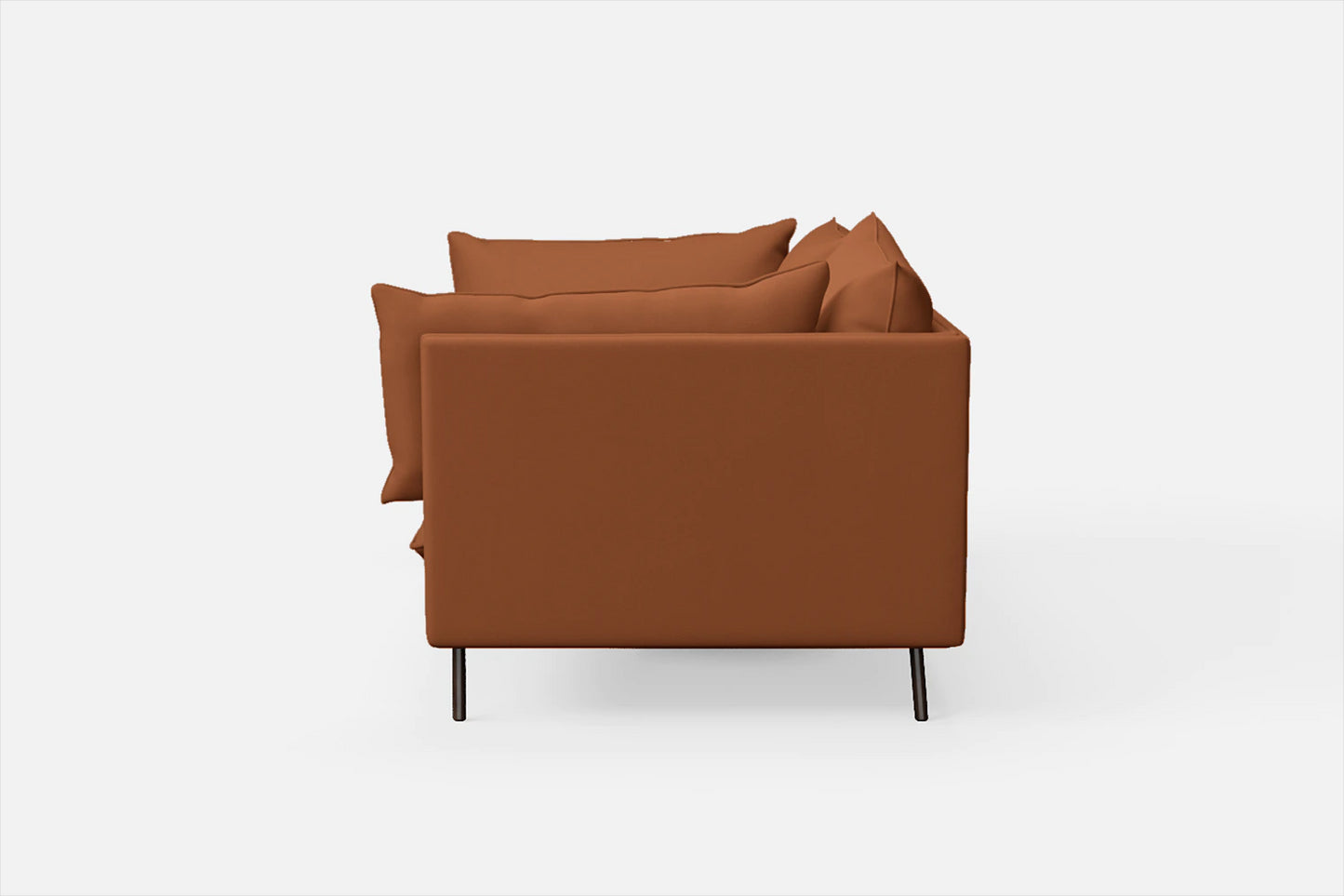 Pistoia 3 Seater Sofa Tan Brown Leather