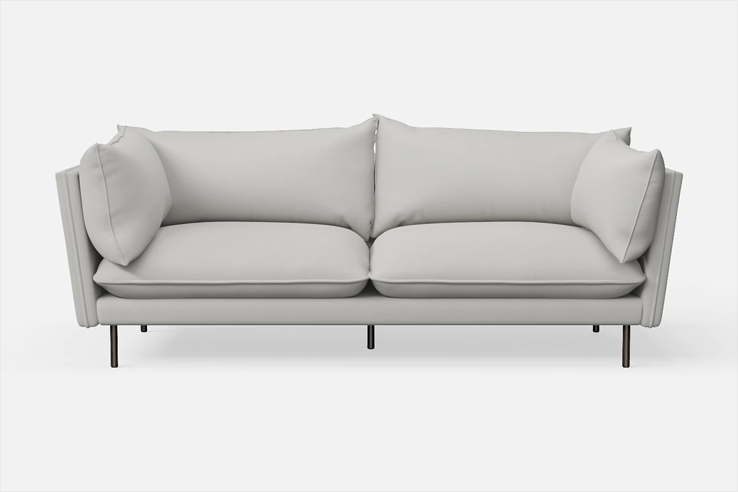 Pistoia 3 Seater Sofa White Leather