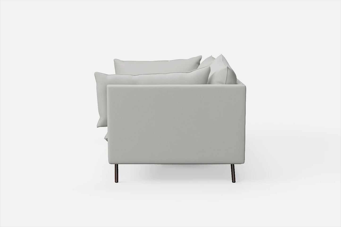 Pistoia 3 Seater Sofa White Leather