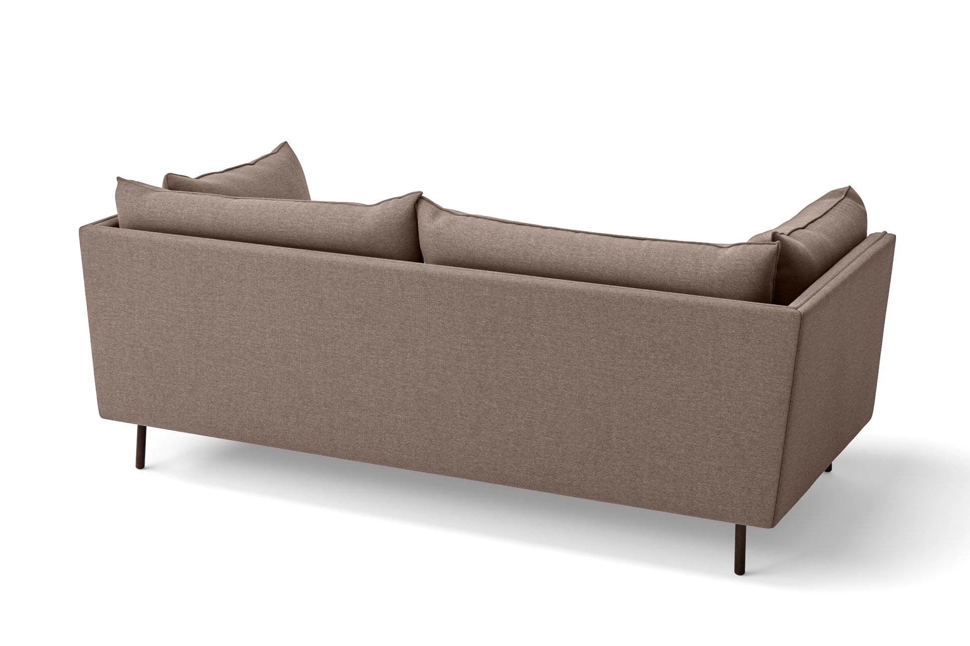 Pistoia 3 Seater Sofa Caramel Linen Fabric