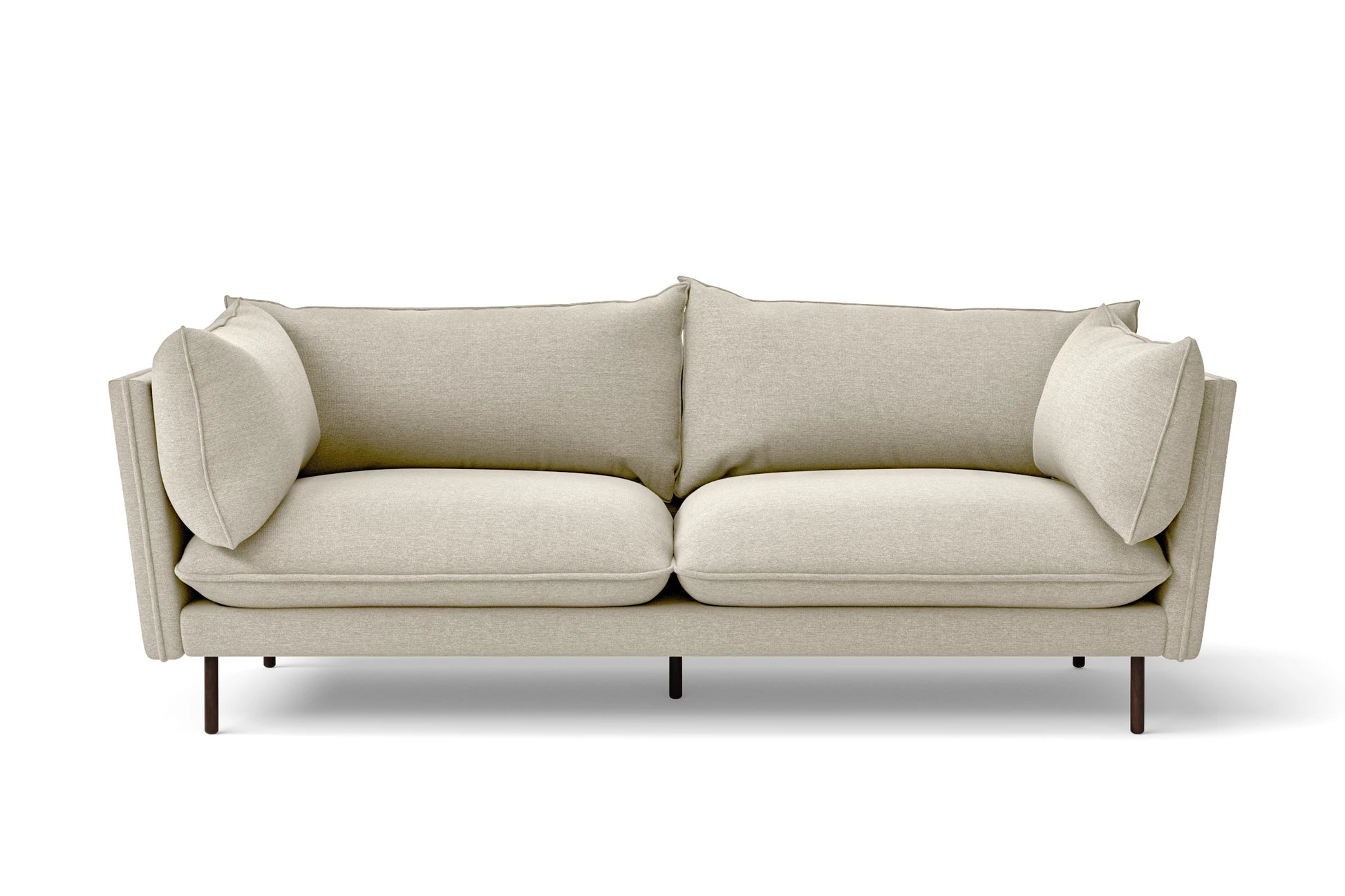 Pistoia 3 Seater Sofa Cream Linen Fabric