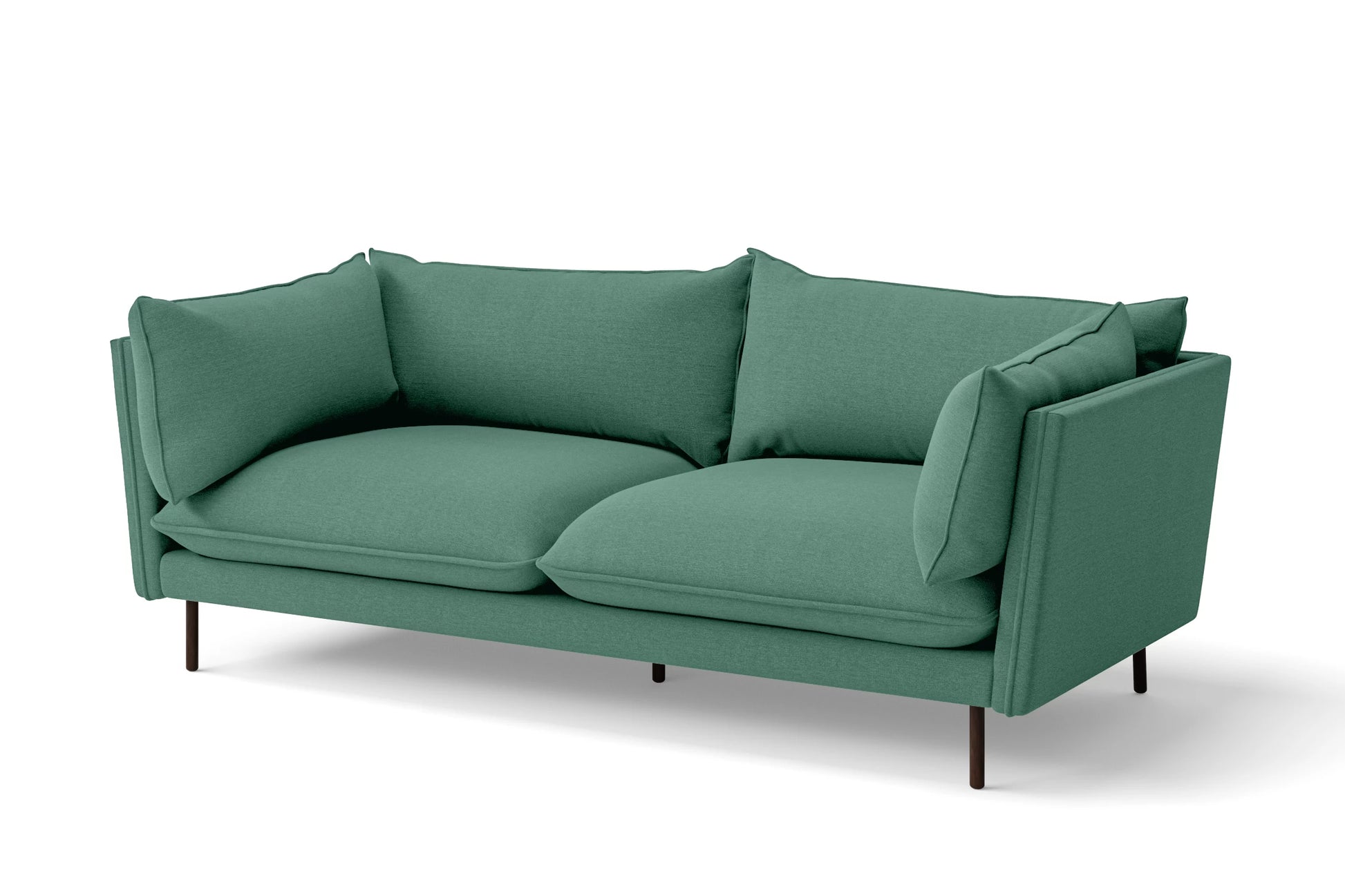 Pistoia 3 Seater Sofa Mint Green Linen Fabric