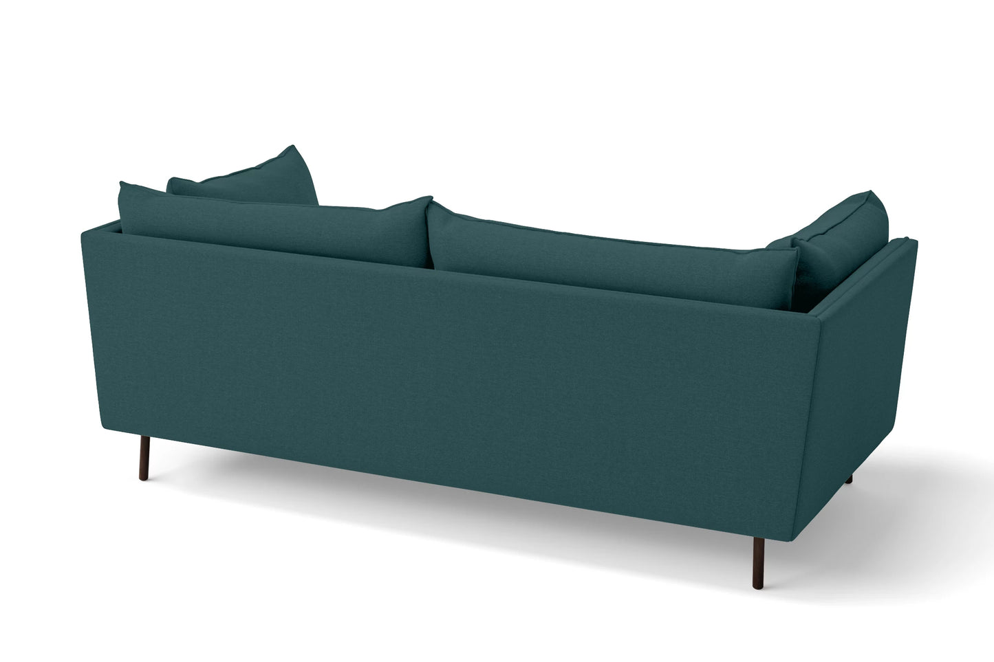 Pistoia 3 Seater Sofa Teal Linen Fabric