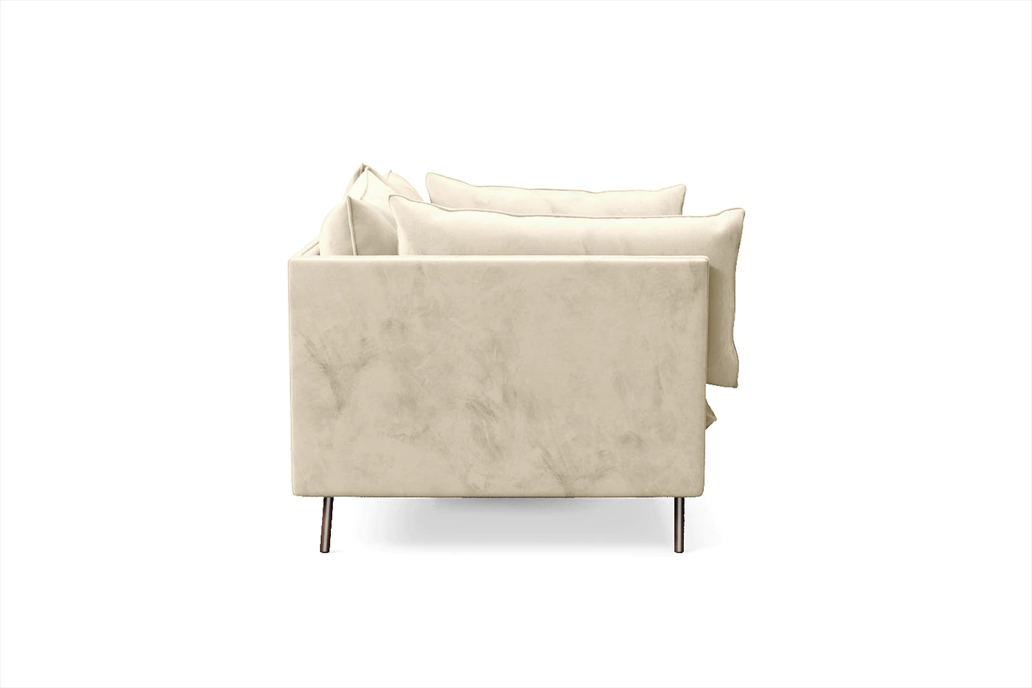 Pistoia 3 Seater Sofa Cream Velvet