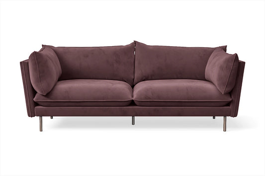 Pistoia 3 Seater Sofa Grape Velvet