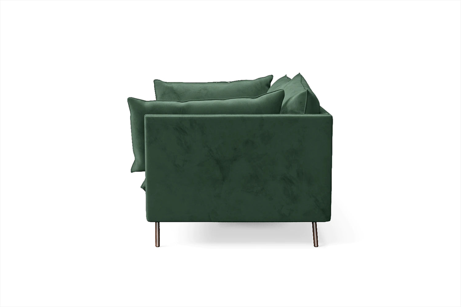 Pistoia 3 Seater Sofa Green Velvet