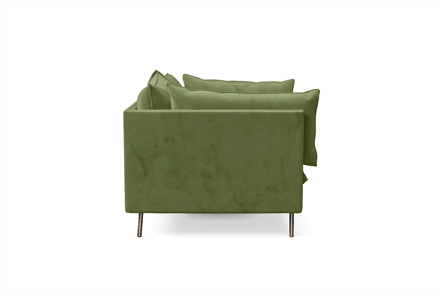 Pistoia 3 Seater Sofa Lime Velvet