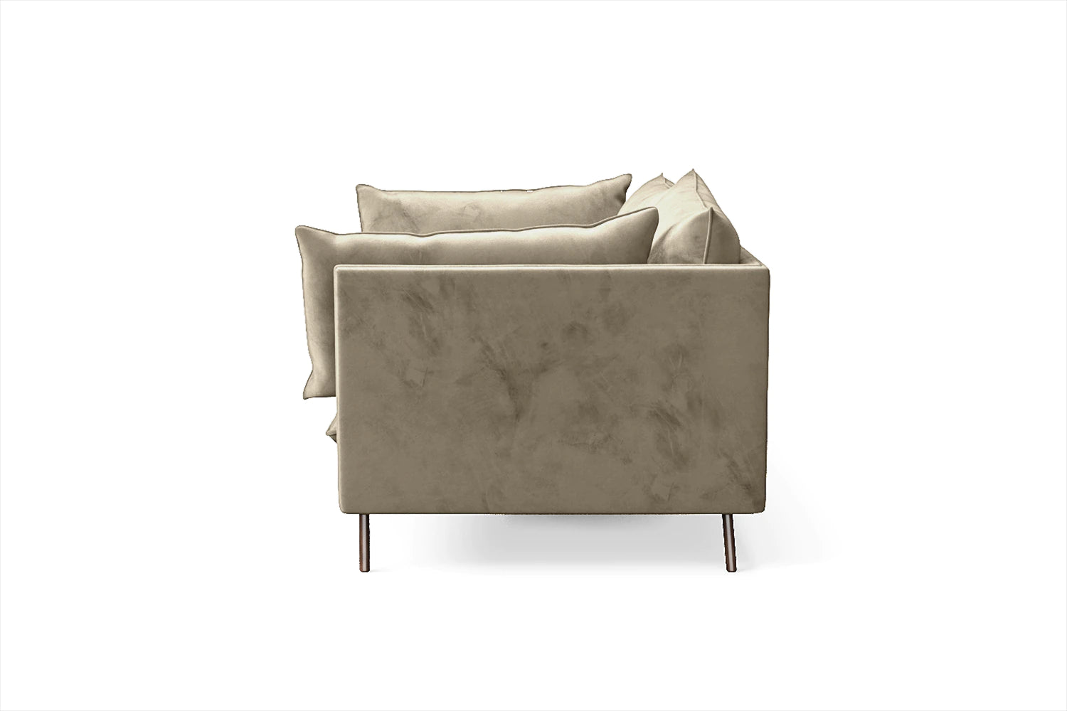 Pistoia 3 Seater Sofa Sand Velvet