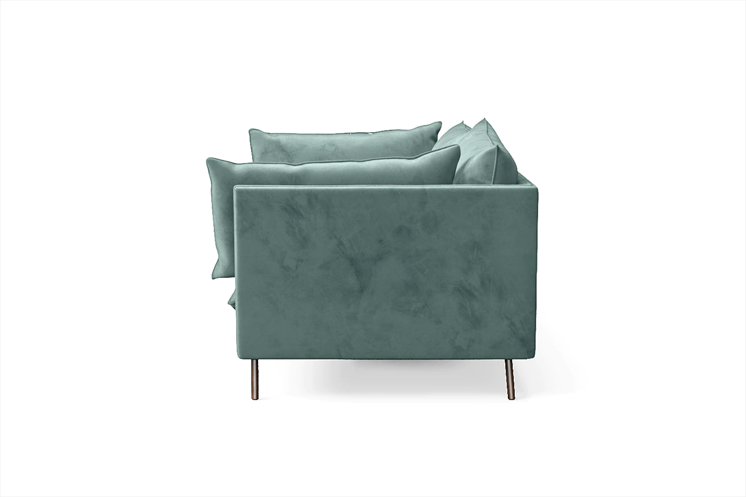 Pistoia 3 Seater Sofa Teal Velvet