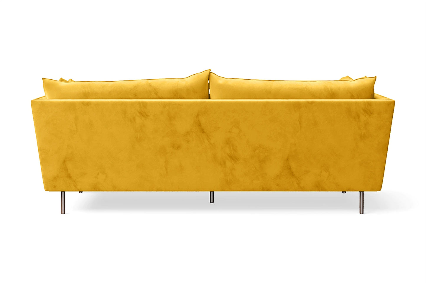 Pistoia 3 Seater Sofa Yellow Velvet