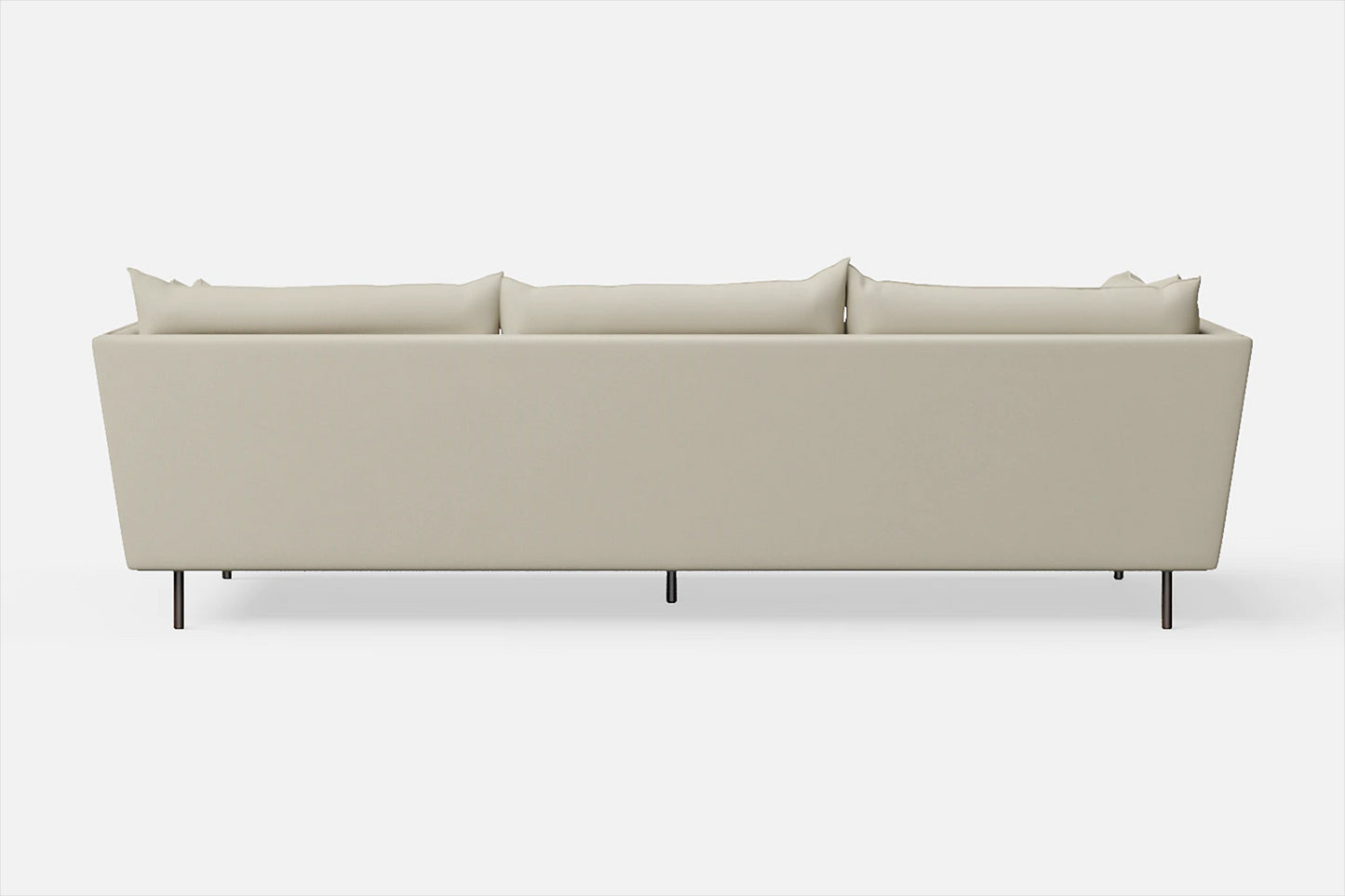 Pistoia 4 Seater Sofa Cream Leather