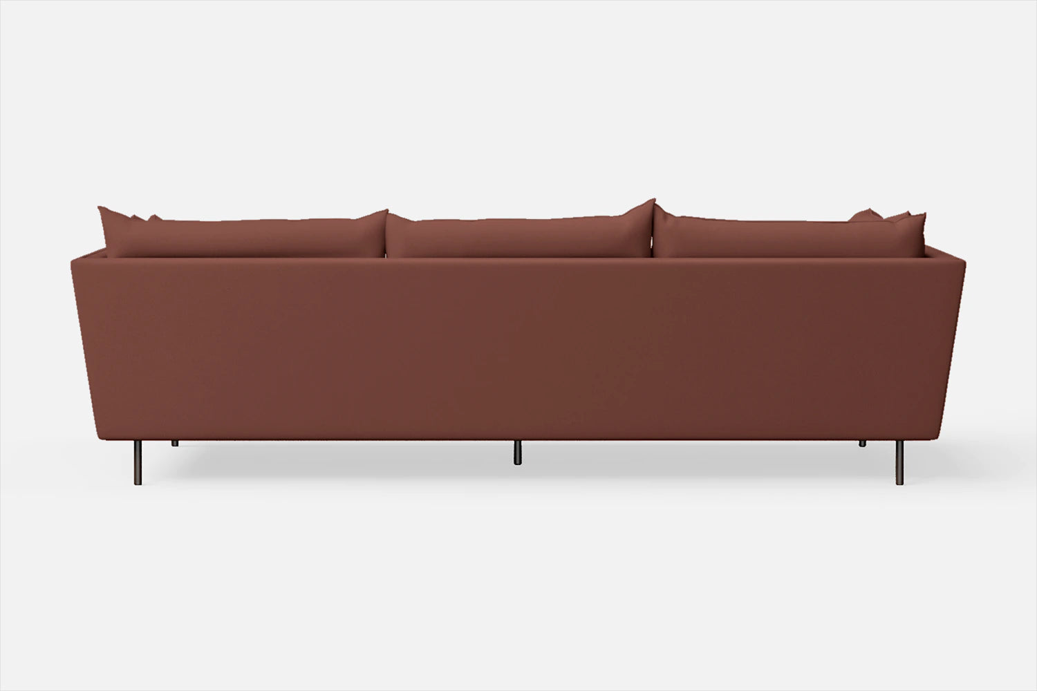 Pistoia 4 Seater Sofa Mauve Leather