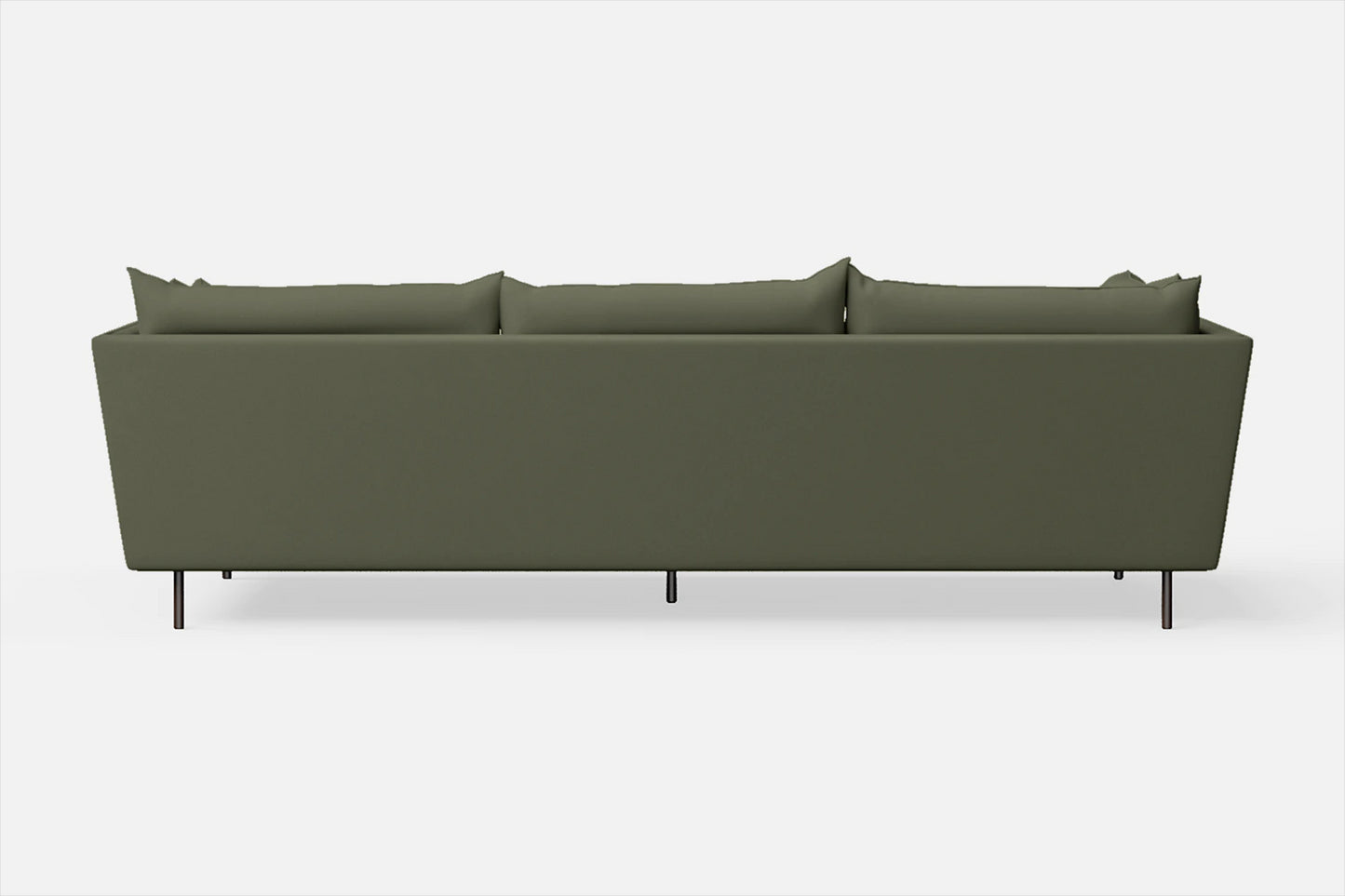 Pistoia 4 Seater Sofa Sage Leather