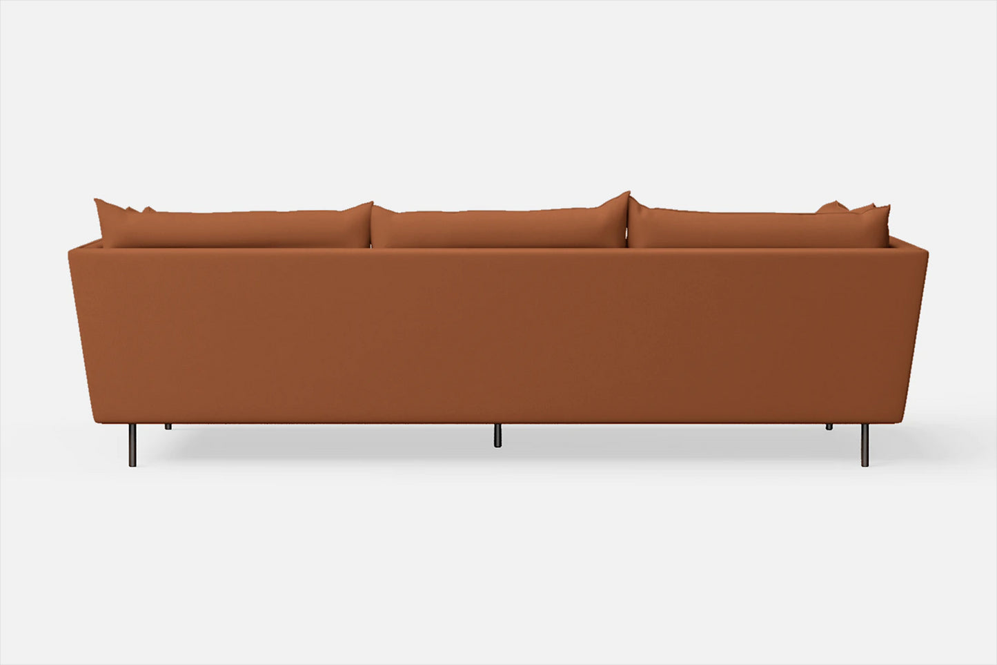 Pistoia 4 Seater Sofa Tan Brown Leather